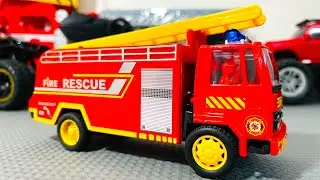 Fire Rescue Toy Truck Unboxing #toytrucks #toyvehicles #unboxing #unboxingvideo #firerescue #toys
