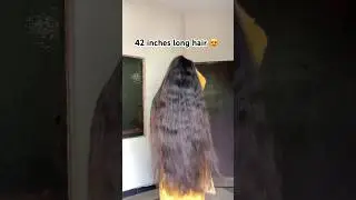 Bun drop long hair 🔥 #newsong #longhair #bundrop #shortsfeed