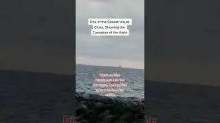 Ships disappear bottom first into the curvature