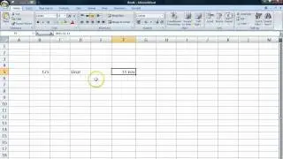 Basic statistics tutorial 1 Cells in Excel 2007