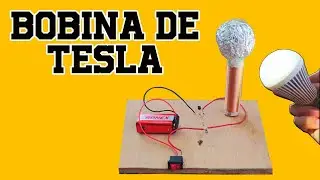 COMO HACER UNA BOBINA DE TESLA CASERA 