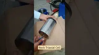Do you know how to prepare Rock Triaxial Cell ?? #Rocktesting #triaxial #geotechnicalengineering