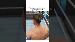 John Cena Bald Spot In WWE Video Game