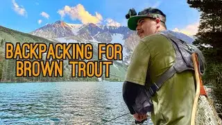 Brown Trout Catch and Cook | Backpacking the Sierras | Lucky Tides TV