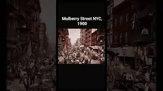 Mulberry Street NYC, 1900