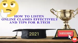 All about B.tech and online classes