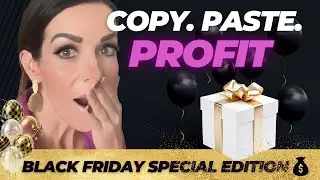 Copy. Paste. Profit. My Black Friday Income System Revealed