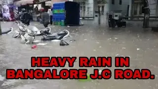 HEAVY RAIN IN BANGALORE SEVERAL AREAS....