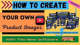 How To Create Your Own Product Images😉With This New Software🔥