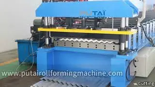 Putai High Quality Corrugated Metal Roof Tile Roll Forming Machine