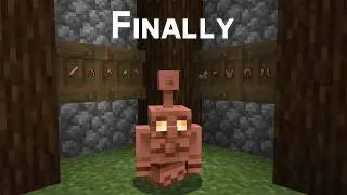News in Snapshot 25w31a - Copper Golems! Copper Equipment! Shelves!