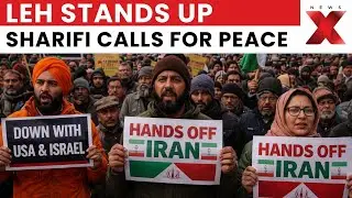 Leh Protests Erupt Over Iran: Sharifi Says Revolution Meant For Peace | NewsX