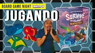 🌋 SURVIVE THE ISLAND EXPA MONSTER PACK ▶︎ Cómo jugar + Partida ESPAÑOL LATINO 🇲🇽 #santosreseña