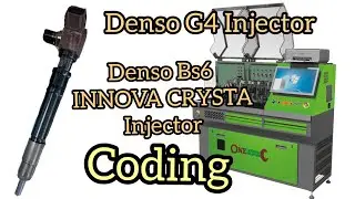 Denso G4 Injector Testing |Denso Bs6 Injector Testing | Innova crysta injector Coding