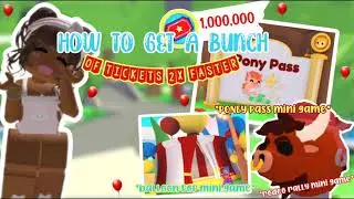 How to get tickets 2x FASTER in ADOPT ME!