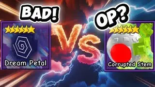 Dream Petal VS Corrupted Stem – Which One Is Stronger? | Garden Tower Defense