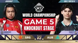 🔴 SRG vs AUR Game 5 | Selangor Red Giants vs Aurora Gaming | Knockout Stage | M7 World Championship