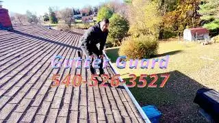Gutter Guard Installation 