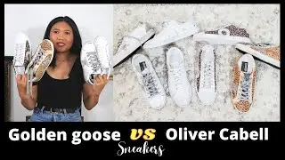 Golden goose sneakers vs Oliver Cabell sneakers which one is best? Unboxing & Review Fashion over 40