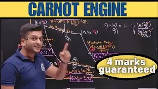 Carnot Engine | Carnot Engine Efficiency | Thermodynamics | Physics | Class 11 #carnotcycle #carnot