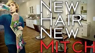Mitch Jones getting a haircut [SELLING HAIR ON EBAY]