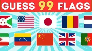 99 Flags Quiz - How Many Can You Recognize?