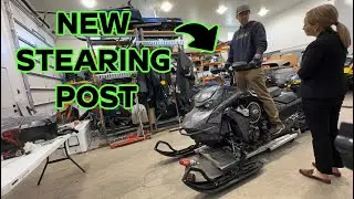Замена рулевой колонки на Ski-Doo Gen 5