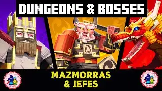 Dungeons and Bosses 👺 (Mazmorras y Jefes) Addon para Minecraft Bedrock que agrega mazmorras y jefes