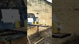 Black Hawk magnum quantas latas com agua passou