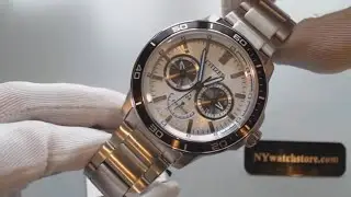 Men's Citizen Eco Drive Solar Power Steel Watch BU2040 56A