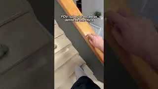 Qué locura de escalera 😳 ig: yunimat