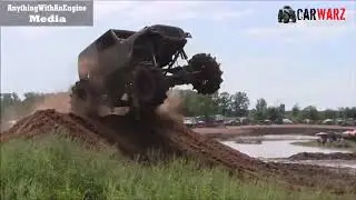 BOTTOMED OUT Mega Jeep Freestyle At Country Boys Mud Bog 2020