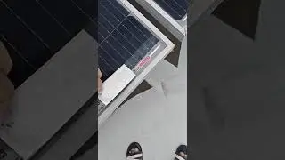 Solar panel Lene se pahle axi tarah se check kar le #rooftopsolarsystem #solarpower #solarproject