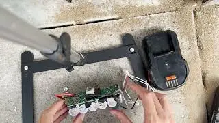 repair battery for AEG Drill Driver no edit version #18650battery #diy #drill