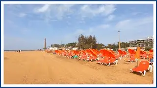 Maspalomas Gran Canaria Beach & Lighthouse 🗼 February 2020💥