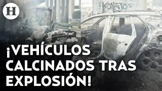 18 veh&iacute;culos y una motoneta resultaron calcinados durante explosi&oacute;n de pipa en Iztapalapa: PC