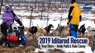 Iditarod 2019 Musher Rescue Halfway - Real Trail Footage Andy Pohl & Kale Casey Helping Two Mushers