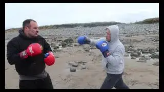 Body Sparring On Irish Beach With 2 Tough Guys @theofficial-brettmay8136