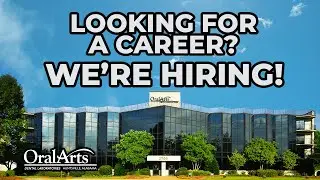 We're HIRING! 👨&zwj;⚕️💻👩&zwj;⚕️| Start your new CAREER at 🦷 Oral Arts Dental Laboratory!