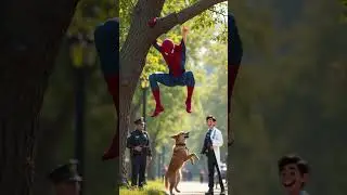 Spider-Man vs. The Cute Chaos 🕷️🐶 | When Heroes Become Kids!