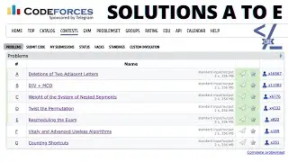 Codeforces Round 776 (Div 3) Solutions for problems A, B, C, D and E