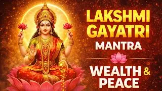 Lakshmi Gayatri Mantra | Attract Wealth, Peace & Prosperity | Divine Echoes Worldwide