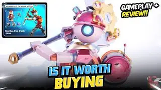 *NEW* The MECHA-POP SKIN is SO COOL!! | Gameplay | In-Depth Review Is it WORTH BUYING?!