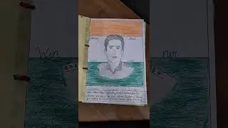 #art_ integrated_ project#Cpt Vikram Batra#Gallantary award winner 🏆