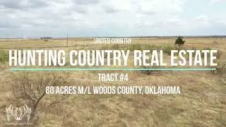 Tract 4 Woods County, Oklahoma 80 Acres M/L