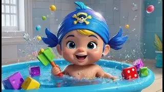 Rub a Dub Dub Bath Time Pirate Crew | English Nursery Rhyme | Kids Songs | Baby Music