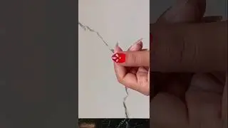 Easy Sponge Nailart 💅❤️🧡#ytshorts #nails #nailart #shorts #simple #Art N