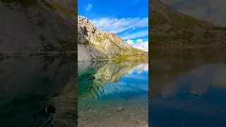 Border collie al lago - #nature #dogs #lakes #mountains #free