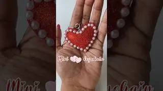 Diy heart keychain ❤️ #diy #keychain #diy #craftyhome #shortvideo #craft #diycraft #craftideas