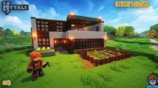 I Built My FIRST HOUSE in Hytale 😍 |  Hytale Gameplay in Hindi #3